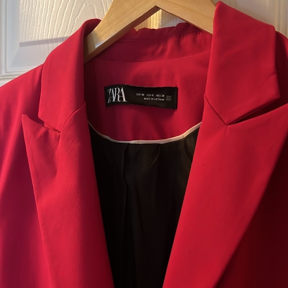 Zara bright pink blazer - Picture 2 of 5